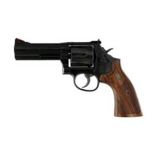 SMITH AND WESSON 586 357MAG 4" BL/WD AS 6RD - Image 1