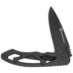 Uncle Henry CK400LCP Skeletonized  Large 3" Folding Drop Point Plain Stainless Steel Blade 4.40" Handle Includes Pocket Clip