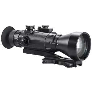 AGM Global Vision 15WP4423483111 Wolverine Pro-4 3AL1 Night Vision Rifle Scope Matte Black 4x70mm Gen 3 Auto-Gated Level 1 Illuminated Red Chevron w/Ballistic Drop Reticle