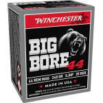 Winchester Ammo X44MBB Big Bore  44RemMag 240gr Semi Jacketed Hollow Point 20 Per Box/10 Case - Image 1