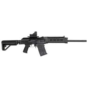 JTS Shotgun M12AKT2.1 M12AK T1 12 Gauge Semi-Auto 5+1 (2.75") 3" 18.70" Chrome-Lined Barrel, Black, M-Lok Handgaurd, Fixed Stock, Adj. Gas Block, 3 Chokes, Includes Red Dot
