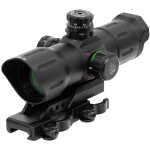 UTG SCPTDTDQ ITA  6" Tube Red/Green T-Dot Reticle - Image 1