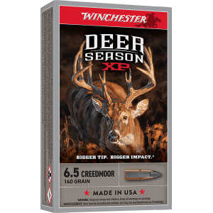 Winchester Ammo X65DS2 Deer Season XP  6.5Creedmoor 140gr 20 Per Box/10 Case