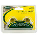 Weaver Mounts 49055 Quad Lock Detachable Rings  Silver 1" Medium - Image 1