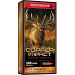 WINCHESTER COPPER IMPACT AMO 300 WSM 180GR LEAD FREE 20RD (10 BOX CASE) - Image 2