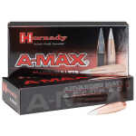 Hornady 5165 A-MAX  50 Cal 750 gr A Max 20 Per Box/ 12 Case - Image 1