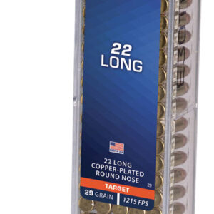 CCI 0029 Target Rimfire 22Long 29gr Copper Plated Round Nose 100 Per Box/50 Case