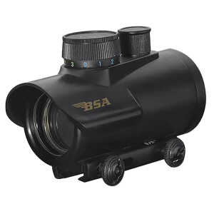 BSA HMRGBD30CP 30 MM Red, Green, Blue Dot  Matte Black 1 x 30 mm 5 MOA Dot