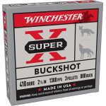 Winchester Ammo XB41000 Super X  410Gauge 2.50" 3Pellets 000Buck Shot 5 Per Box/50 Case - Image 1
