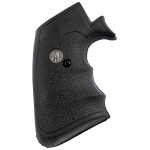 Pachmayr 05134 Decelerator Grip Checkered Black Rubber with Finger Grooves for Ruger Super Blackhawk - Image 1