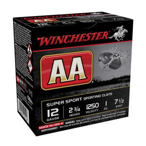 AA SptClay 12Ga 2.75", 1oz. #7.5
