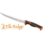 MC ELK RIDGE TREK 7" FILLET - KNIFE WITH SHEATH BLK/ORG/SS - Image 1