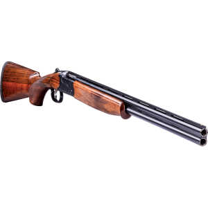 STEVENS 555 COMPACT O/U 410GA - 24" BLUE/WALNUT EXTRACTORS - Image 4