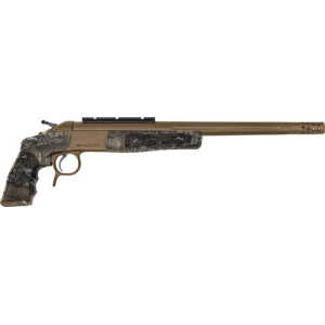 CVA SCOUT PISTOL 350 LEGEND - 14" W/BRAKE BRONZE/RT EXCAPE