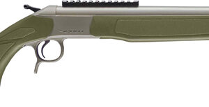 CVA SCOUT TD V3 450BM 22" - STAINLESS/OD GREEN SYNTHETIC< - Image 1