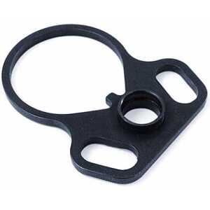 GUNTEC AR15 SINGLE POINT SLING - QD ADAPTER AMBI BLACK