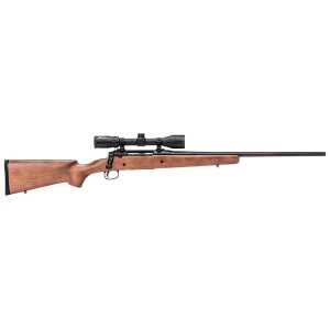 Savage Axis II XP Hardwood Rifle 6.5 Creedmoor 4rd Magazine 22" Barrel Hardwood Stock with Scope - Image 1