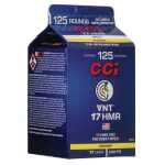 CCI Varmint Rimfire Ammunition .17 HMR 17gr VNT 2650 fps 125/ct - Image 1