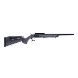CVA Scout Single Shot Rifle .6.5 Creedmoor 20" Threaded Blued Barrel Grey Stock 0 MOA Pic Rail - Image 1