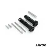 Lantac Ultimate Takedown Pin Set - Stainless Steel | Black - Image 1