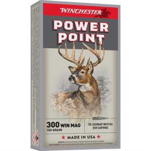 300 WINCHESTER MAGNUM 150GR POWER-POINT 20/BOX