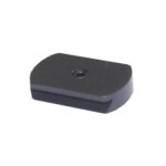 RIFLE ALUMINUM DOVETAIL SLOT BLANK BLACK - Image 1