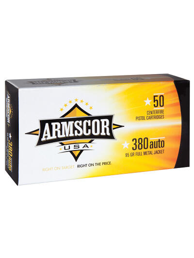 Armscor 380ACP 95gr FMJ 50rd