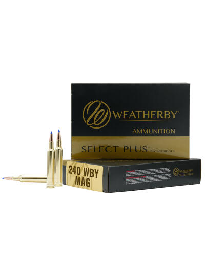 Weatherby B24080TTSX Select Plus  240WthbyMag 80gr Barnes Tipped TSX Lead Free 20 Per Box/10 Case