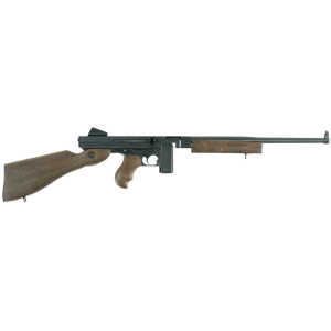 Thompson TM110S M1 Carbine Lightweight Carbine 45 ACP Caliber with 16.50" Barrel, 10+1 Capacity (Stick), Blued Metal Finish, American Walnut Stock Wood Grip Right Hand - Image 1