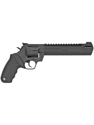 TAURUS 44 HGR 44 MAG 8.375" BBL MATTE BLK PIC RAIL ADJ SIGHTS W CASE 6/RD