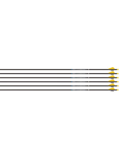 EASTON ARROW SONIC 6.0 400 - W/2" BULLY VANES 6-PACK