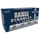 Fiocchi 38C Range Dynamics  38Special 158gr Lead Round Nose 50 Per Box/20 Case