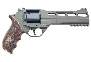 Chiappa Firearms 340.282 Rhino Revolver 60DS .357 Mag 6" 6 Rounds OD Green Cerakote/Walnut