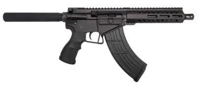 SILVER SHADOW GILBOA M43 PISTOL HGA 7.62X39MM 7.5IN BBL BLACK 1-30RD MAG 1:10RH TWIST