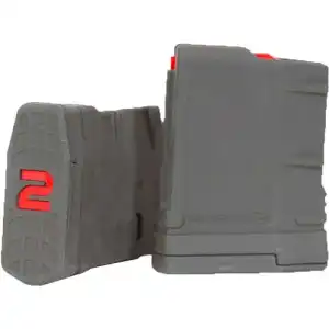 AMEND2 M2 7.62X51 SR-25 10RD OD GREEN POLYMER MAGAZINE ( 50 PER CASE )