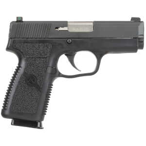 Kahr Arms KP9094N P *CA Compliant 9mm Luger Caliber with 3.60" Barrel, 7+1 Capacity, Black Finish Frame, Serrated Matte Black Stainless Steel Slide, Polymer Grip & TruGlo Night Sigts - Image 1