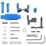 ARMASPEC SUPERLIGHT LOWER PARTS KIT 223/556 SS BLUE - Image 1