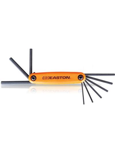EASTON XL PRO HEX FOLD UP SET - ORANGE/BLACK