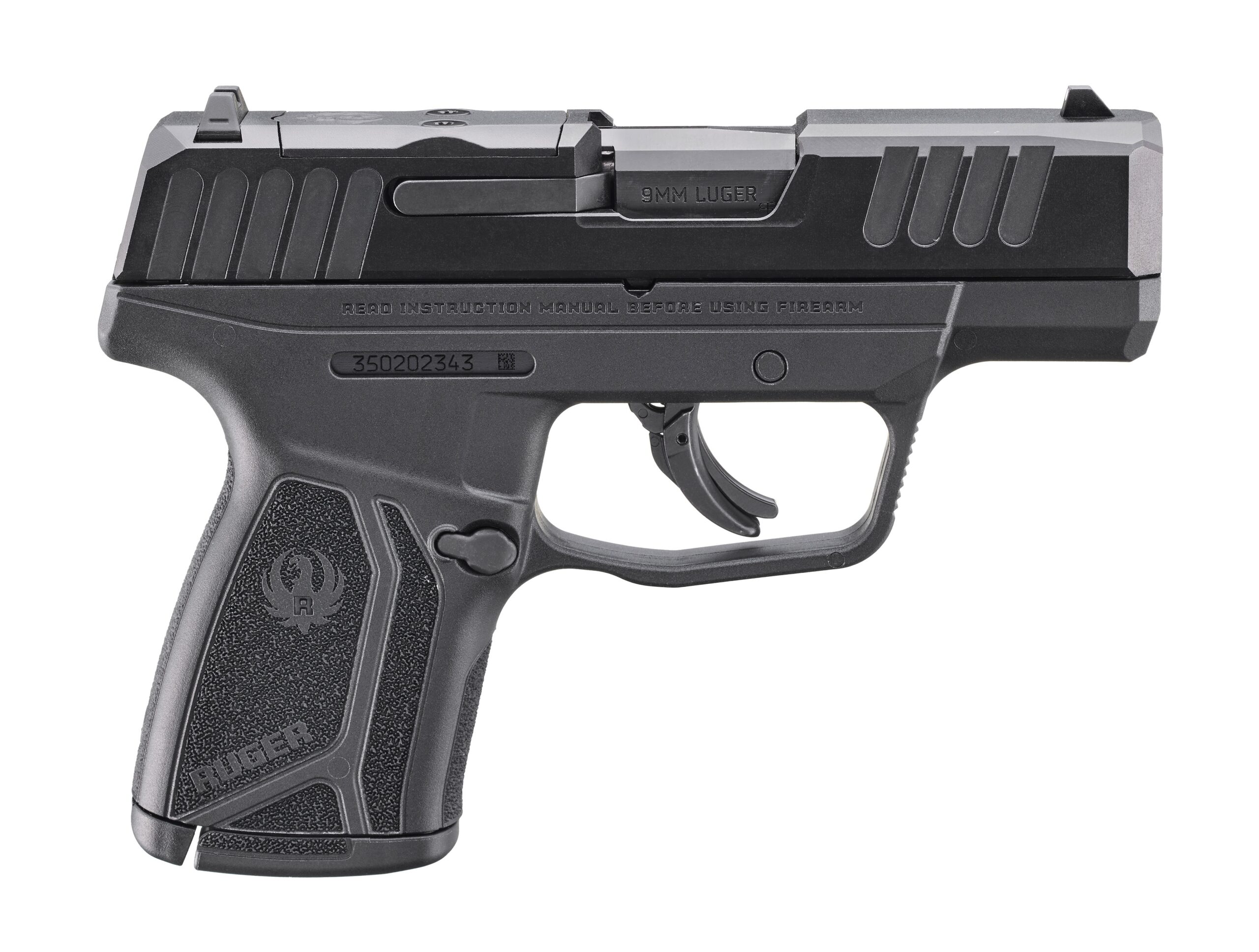 RUGER MAX-9 9MM BLK/BLK 12+1 SFTY