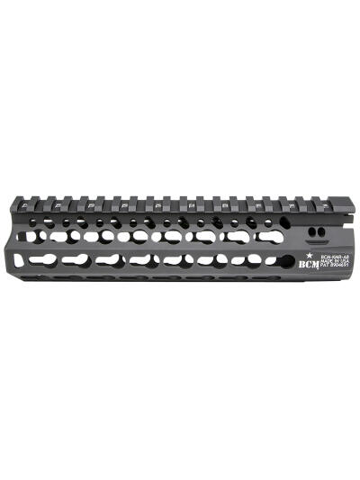 BCM KMRA8556BK KMR Alpha Handguard 8" Keymod Style Made of Aluminum with Black Anodized Finish for AR-15