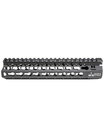 BCM KMRA9556BK KMR Alpha Handguard 9" Keymod Style Made of Aluminum with Black Anodized Finish for AR-15