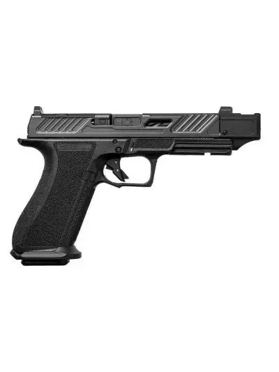 SHADOW SYSTEMS DR920P HGA 9MM 4.5IN BBL BLK ELITE SLD OPTIC CUT SPIRAL COMPEN BRONZE BBL NS 2/10RD