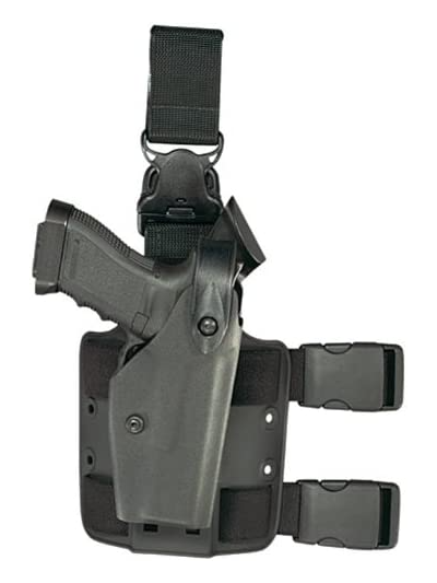 Model 6005 SLS Tactical Holster with Quick-Release Leg Strap for Glock 19 w/ ITI Light