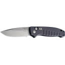 HOGUE BALLISTA-I BUTTON AUTO - DROP POINT BLADE TMBLD BLK 3.5