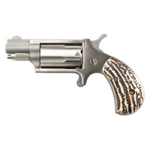 NAA 22 WMR 1 1/8IN BARREL 5RD SS STAG GRIPS NAA-22MS-GSTG - Image 1