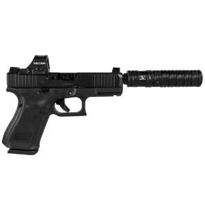 GLOCK 19V SHARK PUPPY 9MM 4.02IN BARREL 15RD BLACK PV1950203SKPBLK