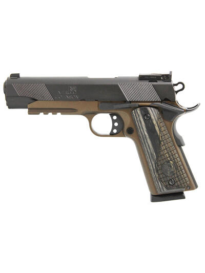 IVER Eagle LR 45ACP 5" MBRZ Rail Adj 8rd