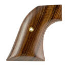 Hogue 83360 Cowboy Grip Panels  Brown Pau Ferro Hardwood for Ruger Blackhawk, Vaquero