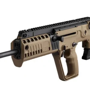 IWI RIA 5.56MM 18.5" BBL TAVOR X95 XFD18 FLAT TOP W/RAIL FLIP-UP SITES 10RD MAG FDE MD/NJ COMP - Image 1
