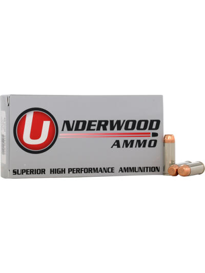 UNDERWOOD 45 LC 250GR FMJ - 50RD 10BX/CS